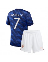 Francie Ousmane Dembele #7 Domácí dres pro děti MS 2026 Krátký Rukáv (+ trenýrky)